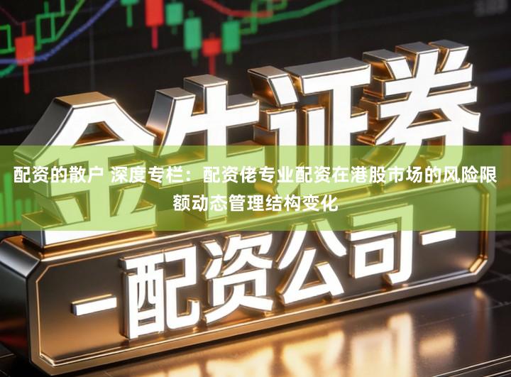 配资的散户 深度专栏：配资佬专业配资在港股市场的风险限额动态管理结构变化