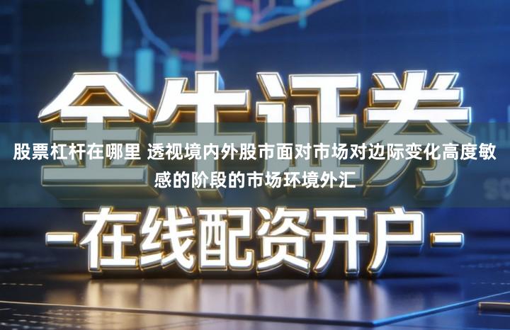 股票杠杆在哪里 透视境内外股市面对市场对边际变化高度敏感的阶段的市场环境外汇